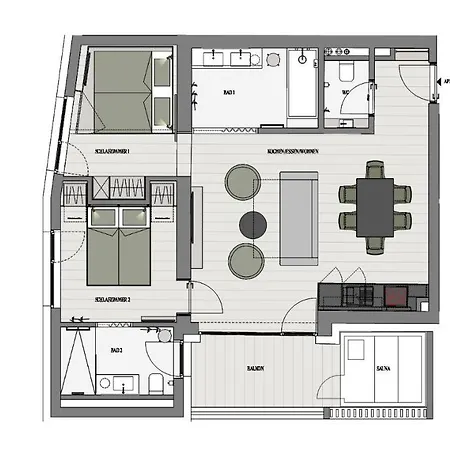 Bleibt Alpine Apartmanhotel Schladming