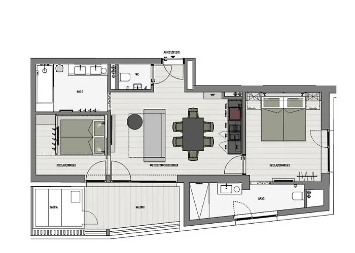 Bleibt Alpine Апарт-отель Шладминг